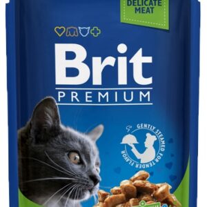 Brit Premium Cat Adult Kurczak Sterilised saszetka 100g