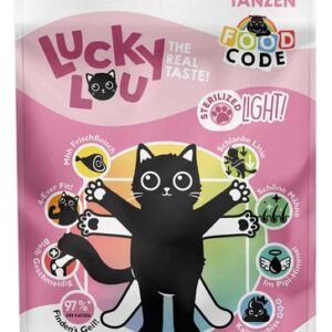 Lucky Lou Food Code Lifestage Sterilized Light Drób & Jagnięcina 750g