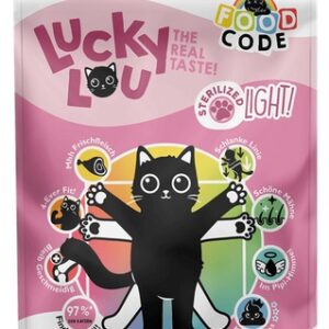 Lucky Lou Food Code Lifestage Sterilized Light Drób & Jagnięcina 340g