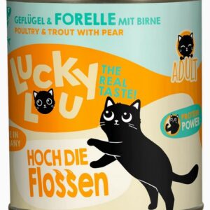 Lucky Lou Lifestage Adult Drób i pstrąg puszka 800g