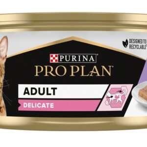 Purina Pro Plan Cat Delicate indyk mus puszka 85g