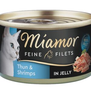 Miamor Feine Filets Dose Thunfisch & Shrimps - tuńczyk i krewetki 100g