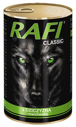 Rafi Pies Classic Dziczyzna i marchewka w sosie 1240g - Image 2