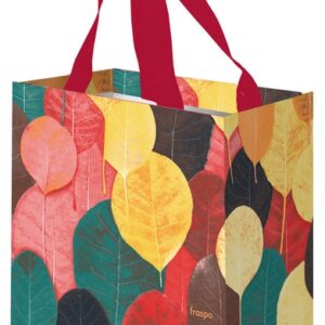 Torba Mini Kolorowe Listki 10L bordowe