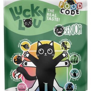 Lucky Lou Food Code Lifestage Senior Drób & Dziczyzna 340g