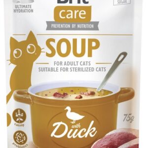 Brit Care Cat Soup Duck saszetka 75g