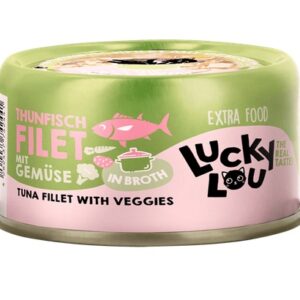 Lucky Lou Extrafood Tuńczyk i warzywa w bulionie puszka 70g