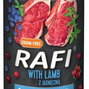 Rafi Pies Jagnięcina puszka 400g