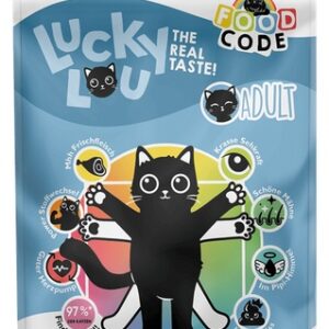 Lucky Lou Food Code Lifestage Adult Drób & Łosoś 340g