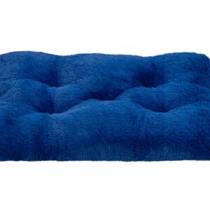 MIMIKO Pets Legowisko Shaggy prostokątne L 65x45cm chabrowe