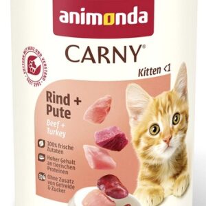 Animonda Carny Kitten Wołowina + Indyk puszka 400g