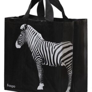 Torba Animals 24L zebra czarna