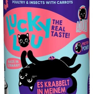 Lucky Lou Lifestage Adult Drób i owady puszka 400g