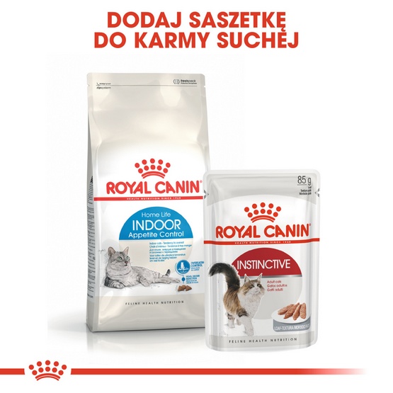 Royal Canin Indoor Appetite Control karma sucha dla kotów dorosłych przebywających w domu, domagających się jedzenia 400g - Image 5