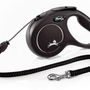 Flexi New Classic Smycz linka M 5m czarna [FL-2627]