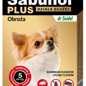 Sabunol Obroża Plus przeciw pchłom dla psa 35cm