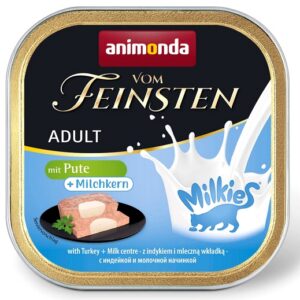 Animonda vom Feinsten Milkies Cat Indyk + Mleko tacka 100g