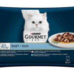 Gourmet Perle Duet Rybny saszetki 4x85g