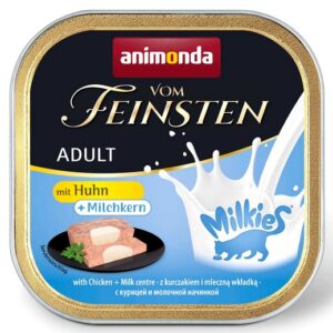 Animonda vom Feinsten Milkies Cat Kurczak + Mleko tacka 100g