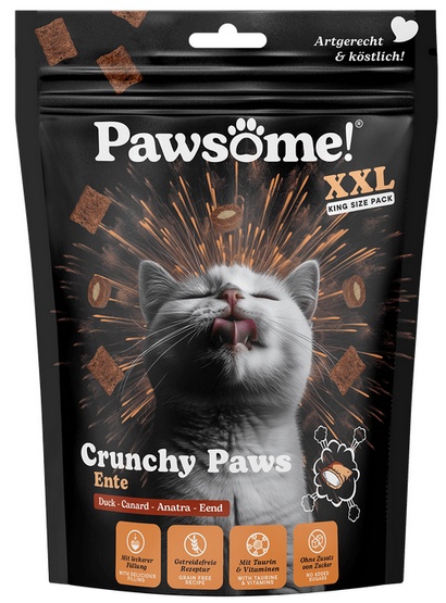 Pawsome Crunchy Paws Kaczka 150g - Image 2