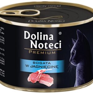 Dolina Noteci Premium Kot Bogata w jagnięcinę puszka 185g
