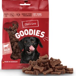 Chewies Goodies Trenerki Kosteczki Maxi Wołowina 200g
