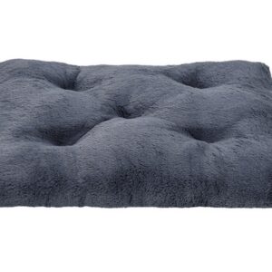 MIMIKO Pets Legowisko Shaggy prostokątne XL 85x65cm grafitowe