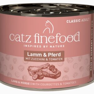 Catz Finefood Classic Jagnięcina i Konina (N.19) puszka 200g