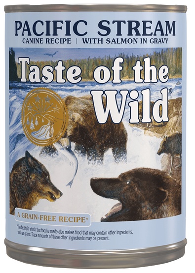 Taste of the Wild Pacific Stream Canine z mięsem z łososia puszka 390g - Image 2