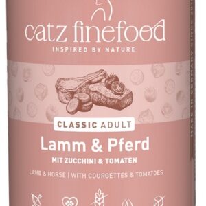 Catz Finefood Classic Jagnięcina i Konina (N.19) puszka 400g