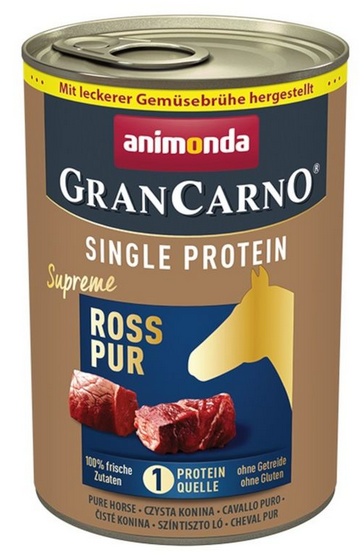 Animonda GranCarno Single Protein Konina puszka 400g - Image 2