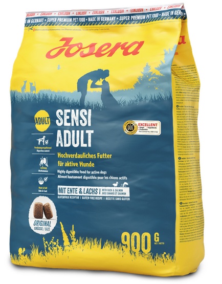 Josera Pies Exclusive SensiAdult 900g