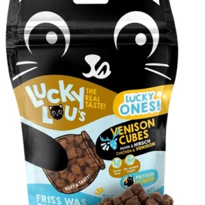 Lucky Lou Lucky Ones Cubes Kurczak & Jeleń 80g