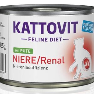 Kattovit Feline Diet Niere/Renal indyk puszka 185g
