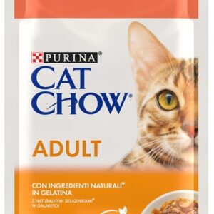 Purina Cat Chow Wołowina i bakłażan saszetka 85g