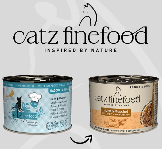 Catz Finefood Ragout in Sauce Kurczak i Omułek (N.613) puszka 190g - Image 3