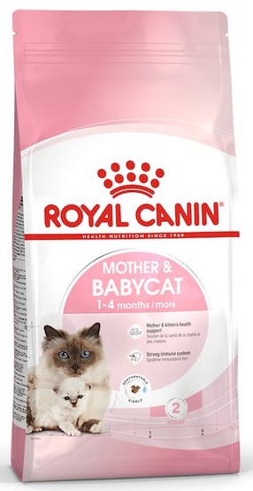 Royal Canin Mother&Babycat karma sucha dla kotek w okresie ciąży, laktacji i kociąt od 1 do 4 miesiąca 400g - Image 2