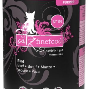 Catz Finefood Purrrr N.119 Wołowina puszka 400g