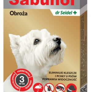 Sabunol GPI Obroża przeciw pchłom dla psa odblaskowa 50cm