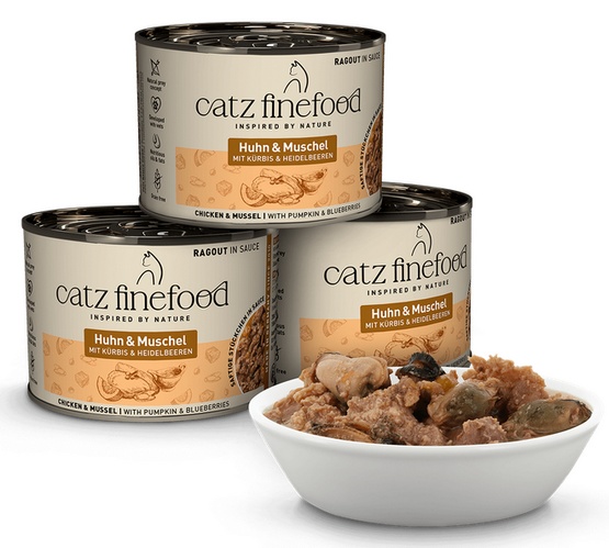 Catz Finefood Ragout in Sauce Kurczak i Omułek (N.613) puszka 190g - Image 2