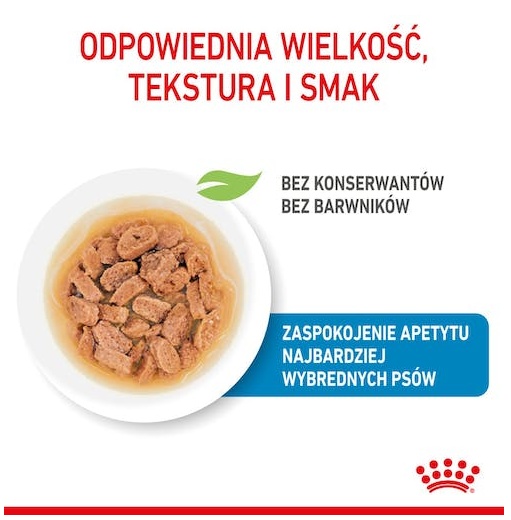 Royal Canin Mini Puppy karma mokra w sosie dla szczeniąt, od 2 do 10 miesiąca życia, ras małych saszetka 85g - Image 2
