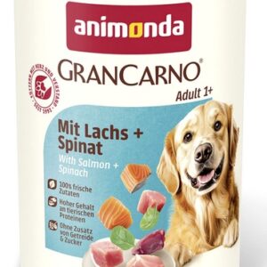 Animonda GranCarno Original Adult Lachs Spinat Łosoś + Szpinak puszka 400g