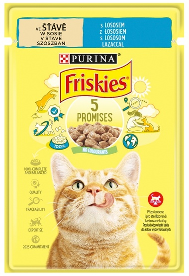 Friskies Łosoś saszetka 85g - Image 2