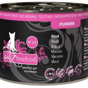 Catz Finefood Purrrr N.119 Wołowina puszka 200g
