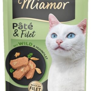 Miamor Pate & Filet Dziczyzna & Kurczak saszetka 85g