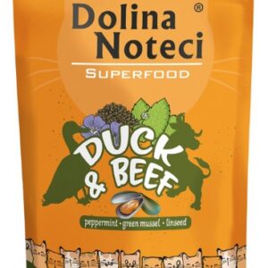 Dolina Noteci Superfood Kot Kaczka i wołowina saszetka 85g
