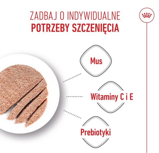 Royal Canin Starter Mother&Babydog karma mokra - mus, dla suk w czasie ciąży, laktacji oraz szczeniąt puszka 195g - Image 4
