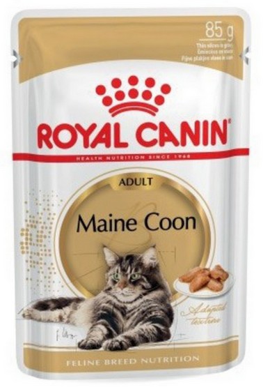 Royal Canin Maine Coon karma mokra w sosie dla kotów dorosłych rasy maine coon saszetka 85g - Image 2