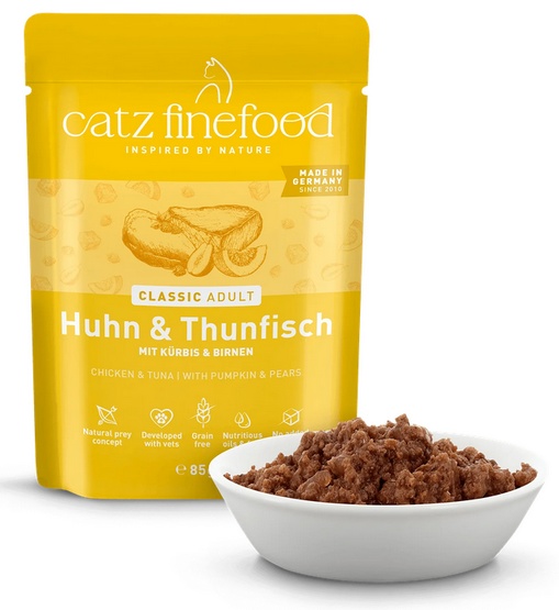 Catz Finefood Classic N.25 Kurczak i Tuńczyk saszetka 85g - Image 5