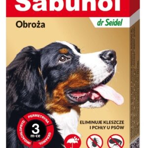 Sabunol GPI Obroża przeciw pchłom dla psa ozdobna złota 50cm